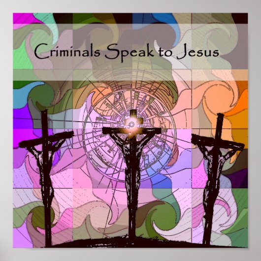 Stations of the Cross 11 Poster (Voorkant)