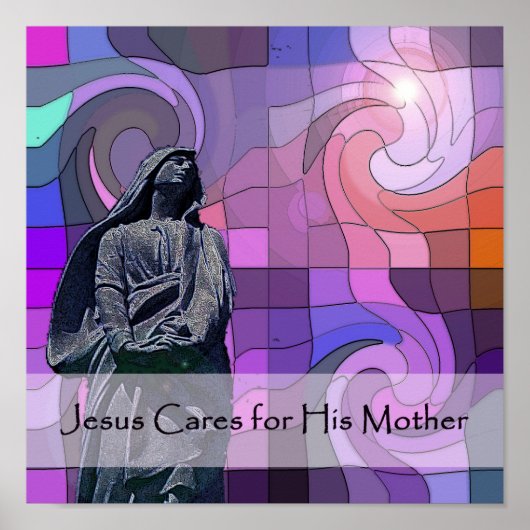 Stations of the Cross 12 Poster (Voorkant)