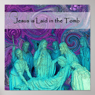 Stations of the Cross 14 Poster