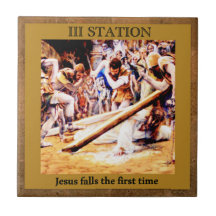 Stations of the Cross #3 of 15 Jesus Herfsten 1st 