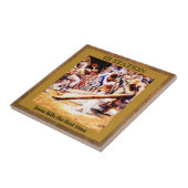 Stations of the Cross #3 of 15 Jesus Herfsten 1st  Tegeltje (Zijkant)