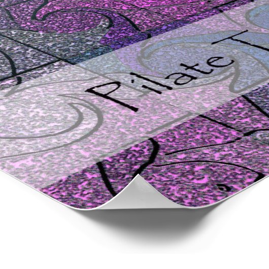 Stations of the Cross 4 Poster (Hoek)