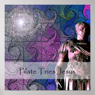 Stations of the Cross 4 Poster