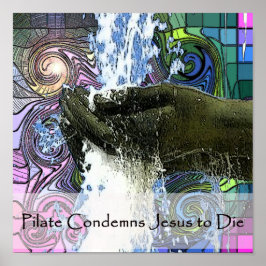 Stations of the Cross 5 Poster