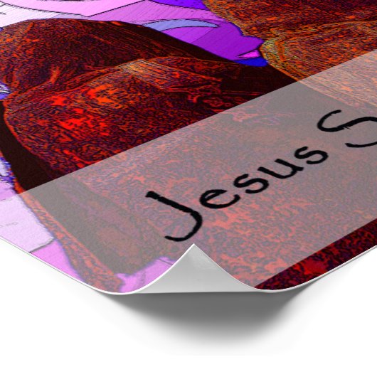 Stations of the Cross 9 Poster (Hoek)