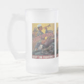 Stations Wereldoorlog 2 Matglas Bierpul (Links)