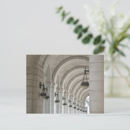 Stationsarchieven van de Unie Briefkaart (Staand voorkant)