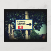 Stationscode Briefkaart (Voorkant)