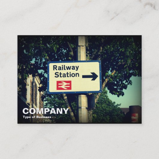 Stationscode Visitekaartje (Voorkant)