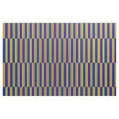 Stationsdec. van Bright regenboogkleurstrips Stof (Fat Quarter)