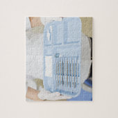 Stationsdienblad voor tandheelkundige verzorging legpuzzel (Verticaal)