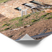 Stationsgebouw bij Pikes Peak Poster (Hoek)