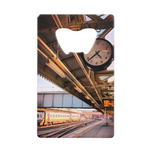 Stationsklok Creditkaart Flessenopener
