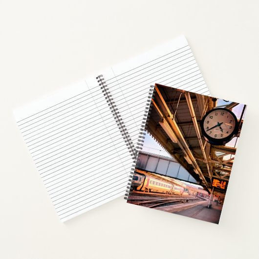 Stationsklok Notitieboek (Binnen)