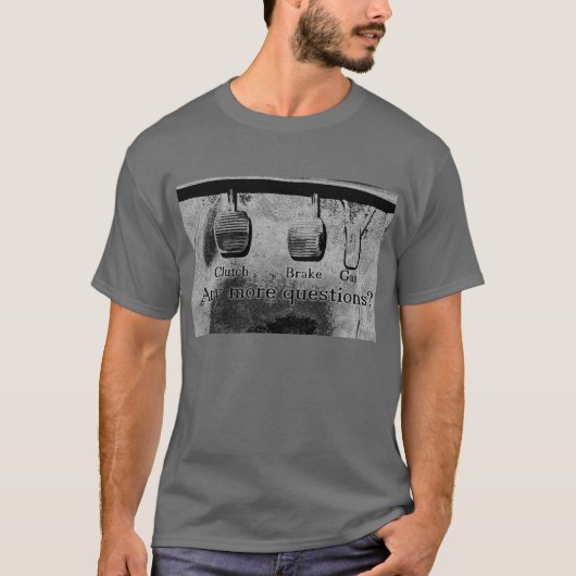 Stationsmeter (zwart-wit) t-shirt (Voorkant)