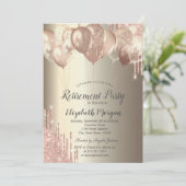 Stationsoprijvers Champagne Retirement Kaart (Staand voorkant)