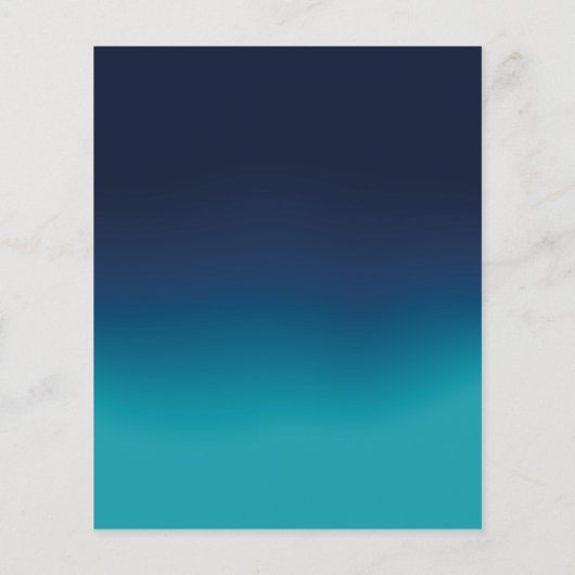 Stationsschoonmaakdienst Ocean Blue Flyer (Achterkant)