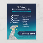 Stationsschoonmaakdienst Ocean Blue Flyer (Voorkant)