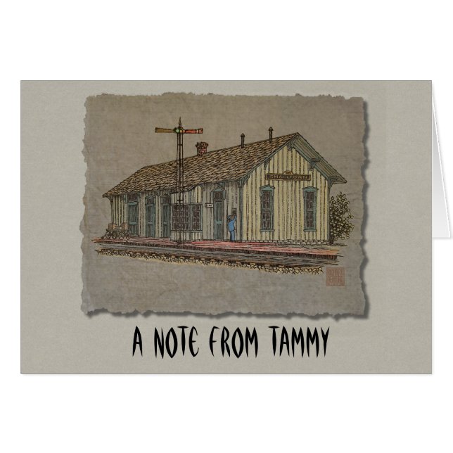 Stationstreinstation (Voorkant Horizontaal)