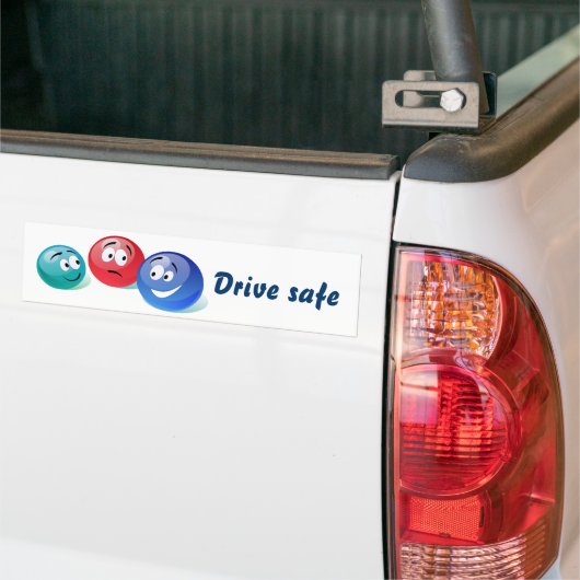 Stationsveilige bumper bumpersticker (Op Truck)