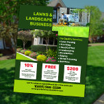Stationszorg en landschapsontwerp flyer<br><div class="desc">Introductie van onze premium Lawn care and Landscaping Business Flyer - de perfecte tool om de uitmuntendheid van uw diensten te laten zien! Maak een blijvende indruk met een lawncare en landschapsflyer die boekdelen spreekt over uw inzet voor uitmuntendheid! Alle Afbeeldingen en tekst zijn aanpasbaar om uw merk te promoten....</div>