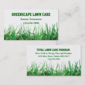 Stationszorg en landschapsontwerp visitekaartje (Voorkant / Achterkant)