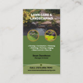 Stationszorg en landschapsontwerp visitekaartje (Voorkant)