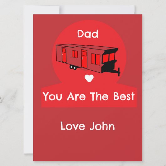 Statisch caravanpark Home (Achterkant)