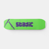 Statisch skateboard (Horizontaal)