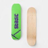 Statisch skateboard (Voorkant)