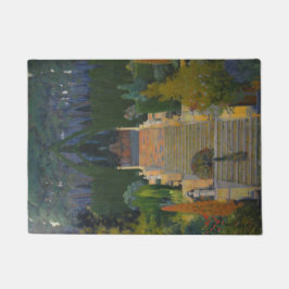 Statisch Tuin in Mallorca (door Santiago Rusiñol) Deurmat