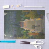 Statisch Tuin in Mallorca (door Santiago Rusiñol) Tissuepapier (Craft)