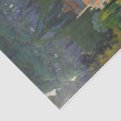 Statisch Tuin in Mallorca (door Santiago Rusiñol) Tissuepapier (Detail)