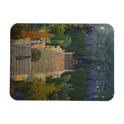 Statisch Tuin in Palma de Mallorca Magneet (Horizontaal)