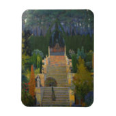 Statisch Tuin in Palma de Mallorca Magneet (Verticaal)