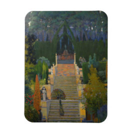 Statisch Tuin in Palma de Mallorca Magneet