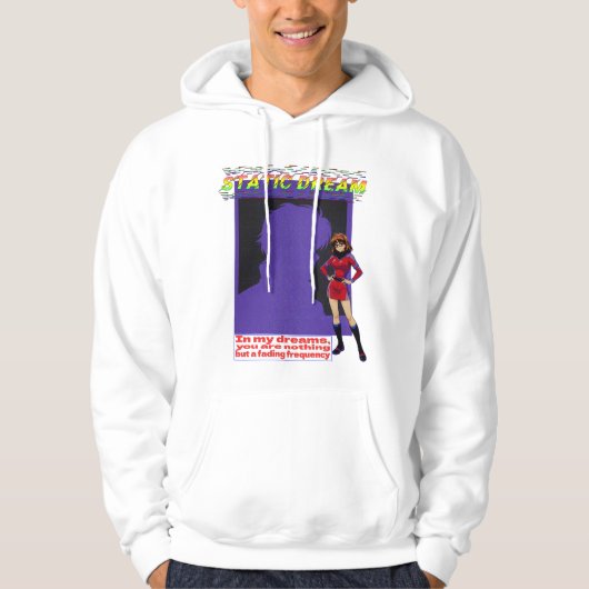 STATISCHE DROOM HOODIE (Voorkant)