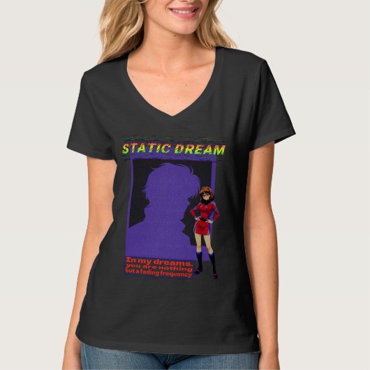 STATISCHE DROOM T-SHIRT (Voorkant)