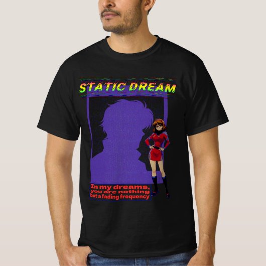 STATISCHE DROOM T-SHIRT (Voorkant)
