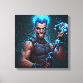 statische nar canvas afdruk