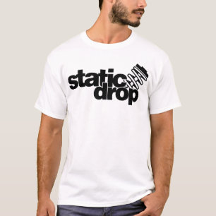 Statische neerslag t-shirt