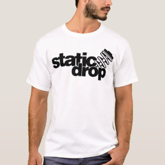 Statische neerslag t-shirt