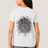 Statische rouw Tri-Blend shirt (Achterkant)