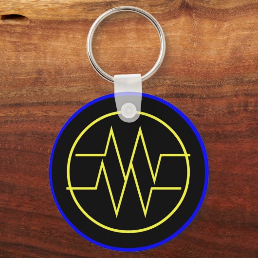 Statische schokdemper Sleutelhanger (Voorkant)