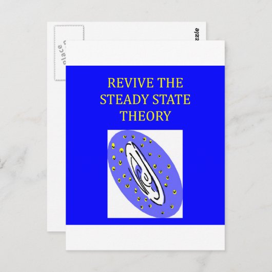 statische-statentheorie briefkaart (Voorkant / Achterkant)