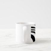 Statische stijl espresso kop (Achterkant)