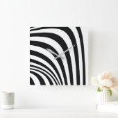 Statische stijl vierkante klok (Huis)