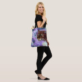 Statische Storm Lighting Saber Tote Bag (Op model)