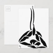 Statische tegendrukbalans briefkaart (Voorkant / Achterkant)