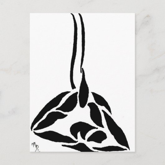 Statische tegendrukbalans briefkaart (Voorkant)